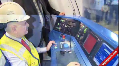 mustafa ak - Yıldırım, Keçirören Metrosu'nda test sürüşü yaptı  Videosu
