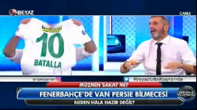 Rasim Ozan canlı yayında Bursaspor forması gösterdi 