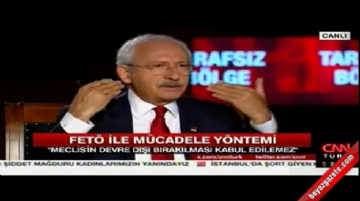 feto teror orgutu - Kılıçdaroğlu FETÖ'nün kanallarını savundu  Videosu