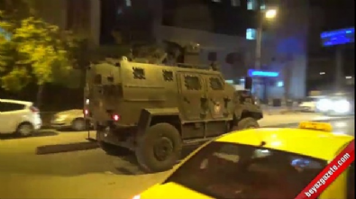 silahli saldiri - Polis karakoluna taciz ateşinin ardından büyük patlama!  Videosu