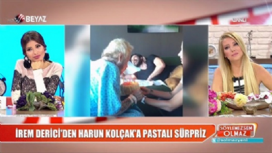 harun kolcak - İrem Derici'den Harun Kolçak'a pastalı sürpriz! Videosu