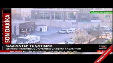emniyet mudurlugu - Gaziantep'te çatışma çıktı  Videosu