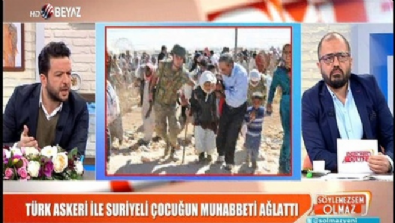 Türk askeri ile Suriyeli çocuğun muhabbeti ağlattı 