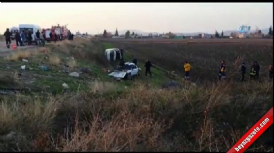 Ambulans ile otomobil çarpıştı: 4 ölü, 2 yaralı Videosu