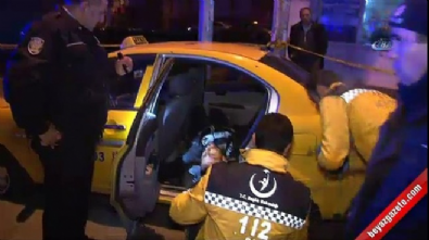 Ticari taksideki yolculara kurşun yağdırdılar: 1 ölü, 2 yaralı 