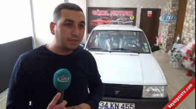 1994 model Şahin'in koltuk naylonları bile duruyor 