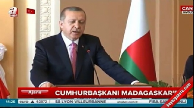 madagaskar - Cumhurbaşkanı Erdoğan'dan referandum açıklaması  Videosu