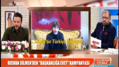 Rıdvan Dilmen'den 'Başkanlığa Evet' kampanyası 