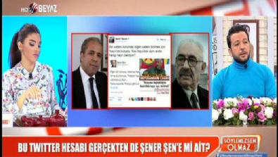 Şamil Tayyar'dan Şener Şen Tweetine açıklama 