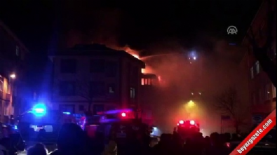 İstanbul Üsküdar'da yangın  Videosu