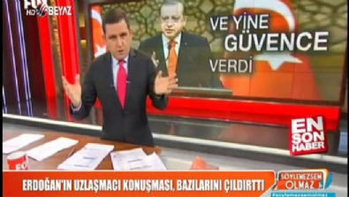 Cumhurbaşkanı Erdoğan'ın tarihi sözleri, Fatih Portakal'ı nasıl çıldırttı? 