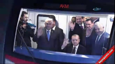 İlk sürüşü Cumhurbaşkanı Erdoğan yaptı 