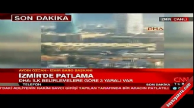 izmir adliyesi - İzmir Adliyesi'nde patlama! Görgü tanıkları: Canlı bomba öldürüldü Videosu