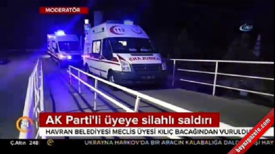 AK Partili İsme Silahlı Saldırı!  Videosu