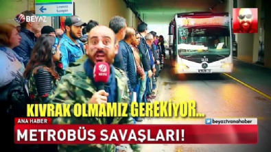 İstanbul'da metrobüs savaşları