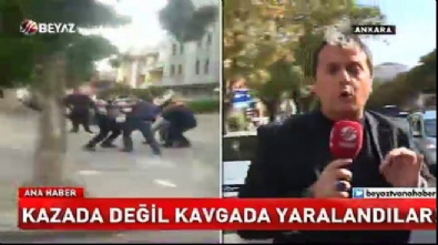 Ankara'da sopaların konuştuğu kavga