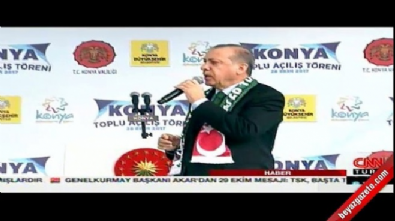 Cumhurbaşkanı Erdoğan Konya'da konuştu 