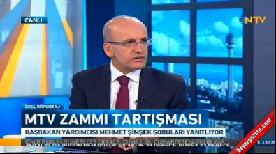 basbakan yardimcisi - Mehmet Şimşek: Devlet durduk yere MTV zammı yapmaz  Videosu