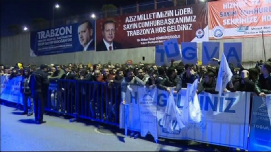 Erdoğan: Vatanımızı bölmek isteyenler Trabzon'a giremedi