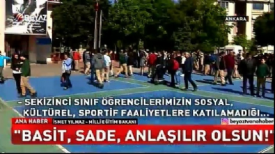 'Basit, sade, anlaşılır olsun!'