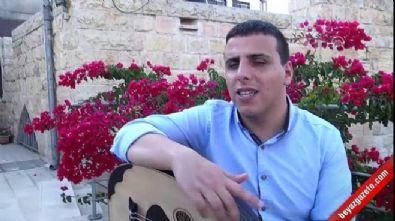 Görme engelli Filistinli'nin müzik tutkusu 