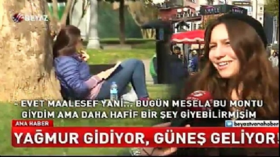 Yağmur gidiyor, güneş geliyor