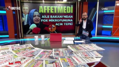 fox tv - Aile Bakanı'ndan FOX mikrofonuna açık tepki  Videosu