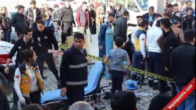 Ayağa kapanı sıkışan kız yaralandı 