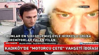 Kadıköy'de motorcu çete vahşeti iddiası