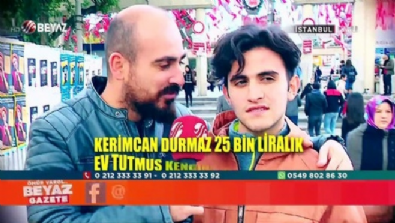 kerimcan durmaz - Kerimcan Durmaz'ın 25 bin TL'ye ev kiralaması vatandaşı şoke etti!  Videosu