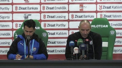 toplanti - Bursaspor - Adanaspor  maçının ardından - Le Guen ve Arın - BURSA Videosu