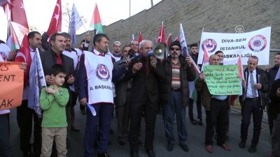 basin aciklamasi - ABD'nin Kudüs'ü 'İsrail'in başkenti' olarak tanımasına tepkiler - İSTANBUL  Videosu