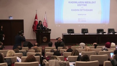 politika - Çalışma ve Sosyal Güvenlik Bakanı Sarıeroğlu: 'Kadınlar çalışma hayatında olmazsa, büyüme ve kalkınma sürecimiz eksik ve yetersiz olur' - ANKARA Videosu