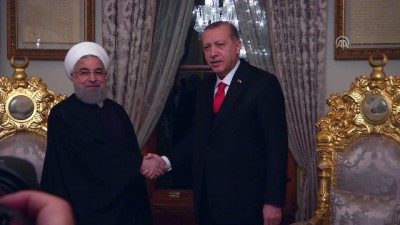 Erdoğan-Ruhani görüşmesi - İSTANBUL