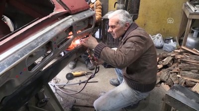 restorasyon - Klasik otomobillere 'hayat' veren usta - GİRESUN Videosu