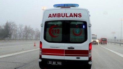 Trafik kazası: 3 yaralı - EDİRNE