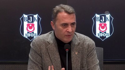 basin mensuplari - Beşiktaş Başkanı Orman: Transferlerle ilgili açıklama-Yasak endişesi - İSTANBUL Videosu
