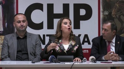 CHP Genel Başkan Yardımcısı Cankurtaran - ANTALYA 