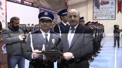 saygi durusu - Erzurum PMYO'da mezuniyet töreni  Videosu