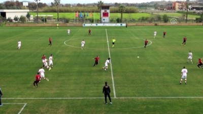 yildizli - Hazırlık maçı - Türkiye 18 Yaş Altı Milli Futbol Takımı, Karadağ'ı 2-1 yendi - ANTALYA Videosu