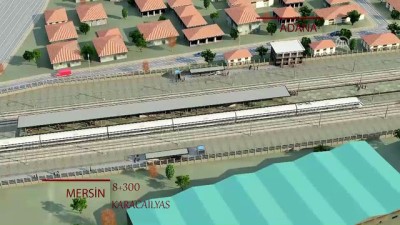 guzergah - Mersin-Adana arası tren yolculuğu 25 dakikaya inecek - MERSİN  Videosu