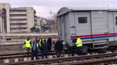 vagon - Yük treni vagonu raydan çıktı - KOCAELİ  Videosu