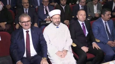 din egitimi - Dinayet İşleri Başkanı Prof. Dr. Ali Erbaş, Antalya'da Videosu