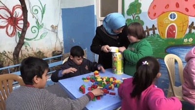 engelli aday - Down sendromlu Suriyeli çocuklara özel merkez - ŞANLIURFA  Videosu