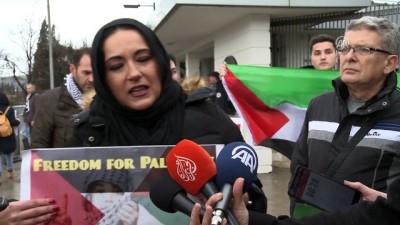 sahit - Karadağ'da 'Kudüs' protestosu - PODGORİCA Videosu