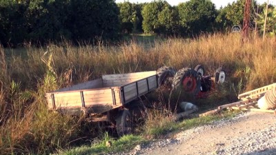 akaryakit istasyonu - Traktör devrildi: 1 ölü - ANTALYA Videosu