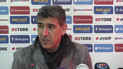 Boluspor-Eskişehirspor maçının ardından - Karafırtınalar ve İldiz - BOLU 