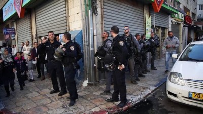 isgal - İsrail polisinden gösteri düzenleyen Filistinlilere müdahale (2) - KUDÜS Videosu