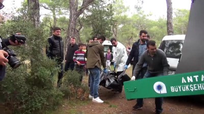 hayvan - Ormanlık alanda erkek cesedi bulundu - ANTALYA Videosu