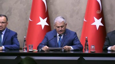 basin toplantisi - Başbakan Yıldırım: 'Ziyaretim, kardeşlik bağlarının güçlendirilmesine vesile olacak' - ANKARA Videosu